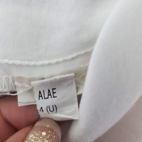 ZARA Trf White Blouse Size S - Picture 6 of 6